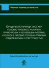 Юридическая природа иных мер уголовно-правового характера, применяемых к несовершеннолетним, и их роль в сис-теме уголовно-правовых средств борьбы с преступностью