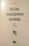 Ölüm haqqında günəş