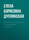 Бюджетный процесс. (Бакалавриат). Учебник.