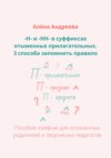 –Н- и -НН- в суффиксах отыменных прилагательных. 3 способа запомнить правило