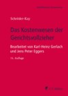 Das Kostenwesen der Gerichtsvollzieher, eBook