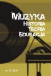 Muzyka. Historia. Teoria. Edukacja nr 11/2021