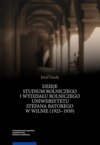 Dzieje Studium Rolniczego i Wydziału Rolniczego Uniwersytetu Stefana Batorego w Wilnie (1923–1939)