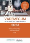 Vademecum dokumentacji kadrowej 2023 - cz. II