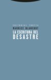 La escritura del desastre