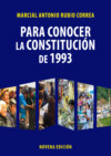 Para conocer la Constitución de 1993