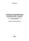 Ўзбекистон Республикасининг Конституциясини ўрганиш