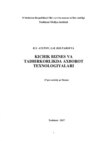 Кичик бизнес ва тадбиркорликда ахборот технологиялари