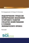 Моделирование процессов формирования механизмов устойчивого развития субъектов хозяйствования в условиях экономического кризиса. (Аспирантура, Бакалавриат, Магистратура). Монография.