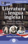 GuíaBurros: Literatura en lengua inglesa I