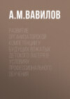 Развитие организаторской компетенции у будущих вожатых детского лагеря в условиях профессионального обучения