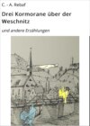 Drei Kormorane über der Weschnitz