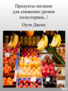 Продукты питания для снижения уровня холестерина