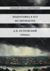 Подготовка к ЕГЭ по литературе. А.Н. Островский «Гроза»