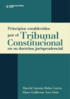 Principios establecidos por el Tribunal Constitucional en su doctrina jurisprudencial