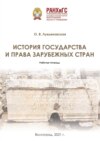 История государства и права зарубежных стран. Рабочая тетрадь