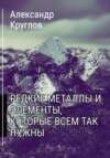 Редкие металлы и элементы, которые всем так нужны