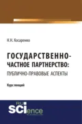Государственно-частное партнерство: публично-правовые аспекты. (Аспирантура, Магистратура). Курс лекций. - Николай Николаевич Косаренко