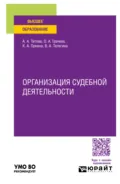 Организация судебной деятельности. Учебное пособие для вузов - Валентина Александровна Телегина