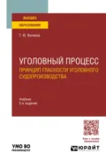 Уголовный процесс. Принцип гласности уголовного судопроизводства 2-е изд. Учебник для вузов - Татьяна Юрьевна Вилкова