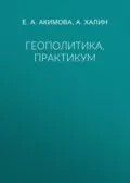 Геополитика. Практикум - Е. А. Акимова