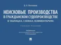 Неисковые производства в гражданском судопроизводстве. В таблицах, схемах, комментариях - Д. А. Плотников