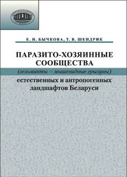 Паразито-хозяинные сообщества (гельминты – мышевидные грызуны) естественных и антропогенных ландшафтов