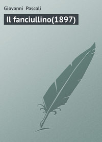 Il fanciullino(1897)