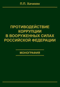 Противодействие коррупции в вооруженных силах Российской Федерации