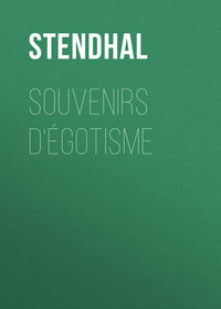Souvenirs d'égotisme