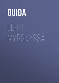 Lehti myrskyssä