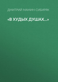 «В худых душах…»