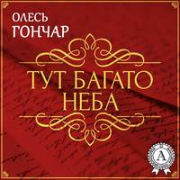 Олесь Терентійович Гончар. Тут багато неба. Новела