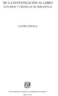 De la investigación al libro