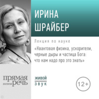 Ирина Шрайбер. Лекция «Квантовая физика, ускорители, черные дыры и частица Бога: что нам надо про это знать»