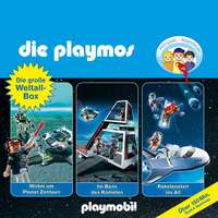 Simon X. Rost & Florian Fickel. Die Playmos - Das Original Playmobil H?rspiel, Die gro?e Weltall-Box, Folgen 29, 36, 48