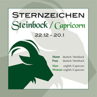 . Sternzeichen Steinbock 22,12,-20,1,