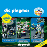 . Die Playmos - Das Original Playmobil H?rspiel, Die gro?e Agenten-Box, Folgen 19, 23, 31