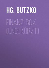HG. Butzko. Finanz-Box (ungek?rzt)