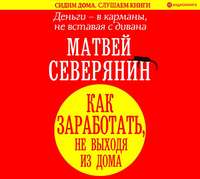 Матвей Северянин. Деньги – в карманы, не вставая с дивана. Как заработать, не выходя из дома