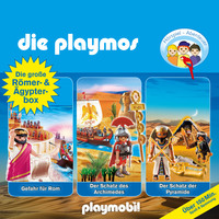 . Die Playmos - Das Original Playmobil H?rspiel, Die gro?e R?mer- und ?gypter-Box, Folge 5, 18, 52