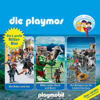 . Die Playmos - Das Original Playmobil H?rspiel, Die 2. gro?e Ritter-Box, Folgen 24, 45, 55