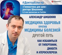 Александр Шишонин. Медицина здоровья против медицины болезней: другой путь
