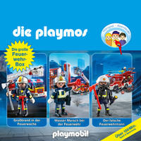 . Die Playmos - Das Original Playmobil H?rspiel, Die gro?e Feuerwehr-Box, Folgen 42, 57, 62