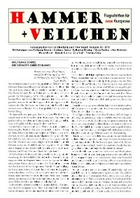 Hammer + Veilchen Nr. 20