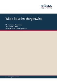 Wilde Rose im Morgenwind