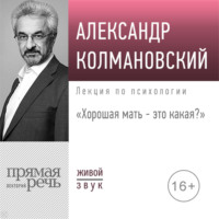 Александр Колмановский. Лекция «Хорошая мать – это какая»