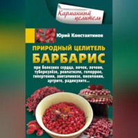 Юрий Константинов. Природный целитель барбарис. При болезнях сердца, почек, печени, туберкулёзе, ревматизме, геморрое, гипертонии, авитаминозе, пневмонии, артрите, радикулите