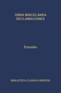 Obra miscelánea declamaciones