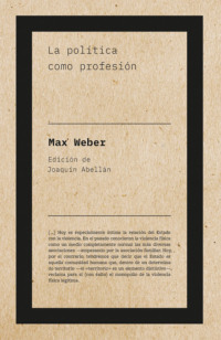 La política como profesión